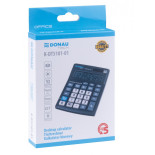 Kalkulator biurowy DONAU TECH OFFICE, CI-CMB1001BK, 10-cyfr. wyświetlacz, wym. 137x101x30mm, czarny