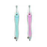 Cyrkiel plastikowy KEYROAD, pastel, z grafitami, w etui, display, mix kolorów