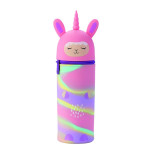 Piórnik silikonowy KEYROAD, pastel, tuba