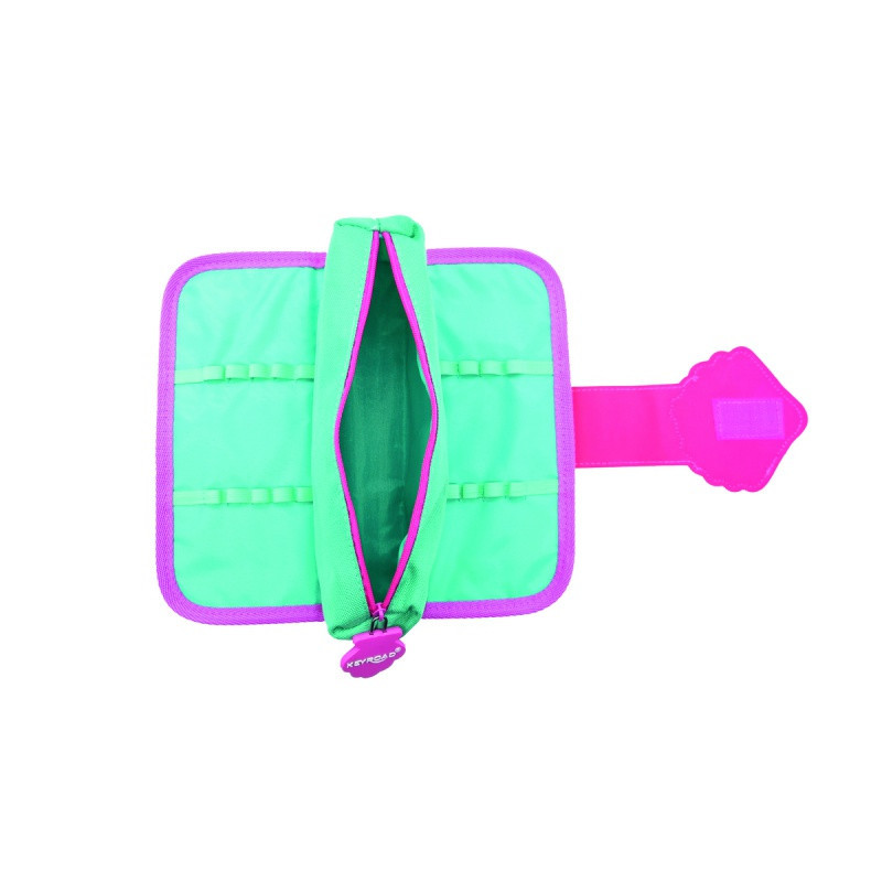 Piórnik kosmetyczka KEYROAD, bez wyposażenia, 22,5x11x6 cm, mix kolorów