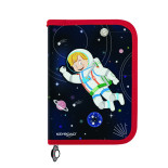 Piórnik KEYROAD, wyposażony, 42 elementy, 19x13x4,2 cm, mix kolorów