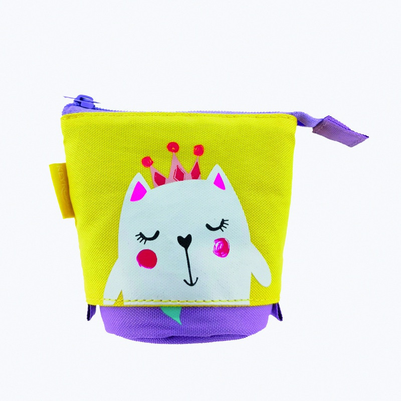 Piórnik KEYROAD, stojący, 23x5,5 cm, mix kolorów