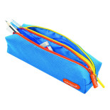 Piórnik KEYROAD, 2 kieszenie, 19,5x5x4,5 cm, mix kolorów