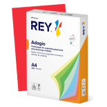 Papier ksero REY ADAGIO, A4, 80gsm, 22 czerwony intense INTENSE *RYADA080X429 R200, 500 ark.