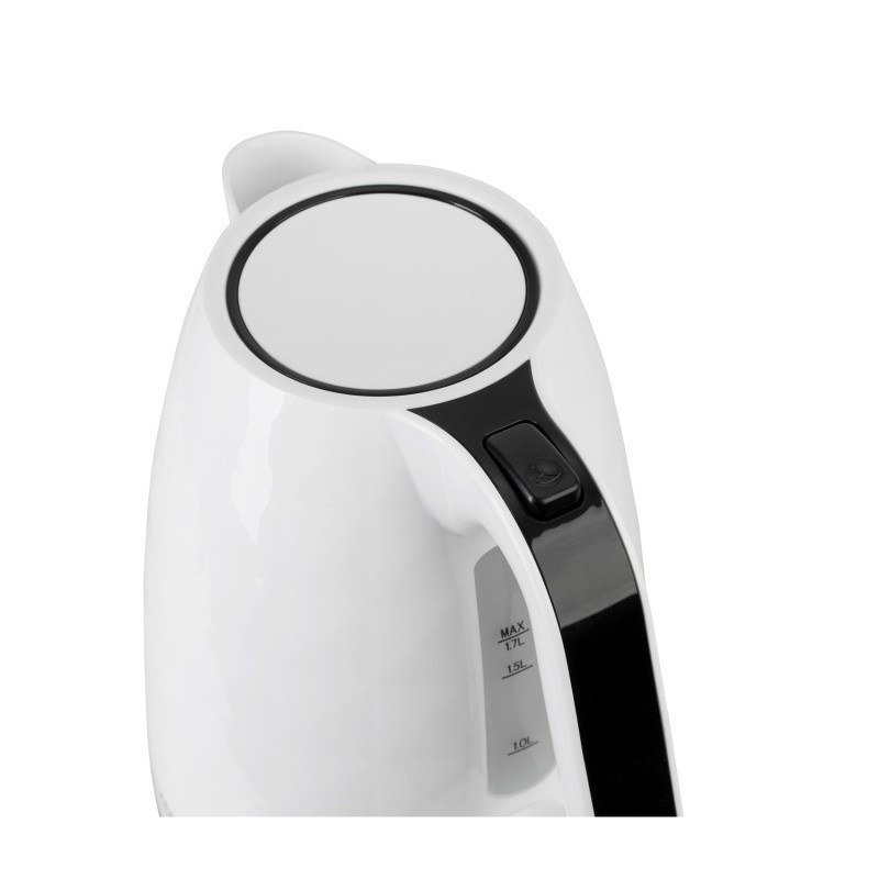 Czajnik elektryczny ADLER AD 1277, 1,7L, tworzywo, biały