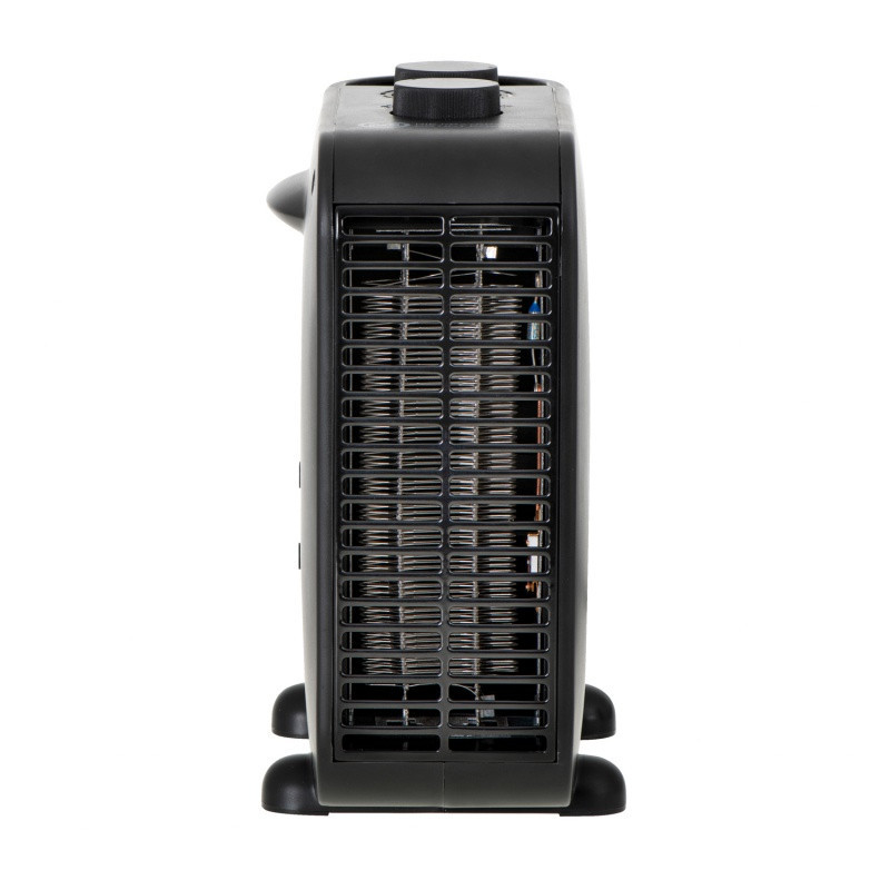 Termowentylator ADLER AD 7725b, z regulacją siły nadmuchu, czarny