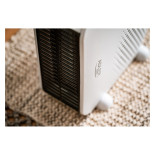 Termowentylator ADLER AD 7725w, z regulacją siły nadmuchu, biały