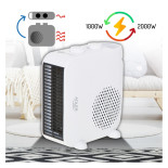 Termowentylator ADLER AD 7725w, z regulacją siły nadmuchu, biały