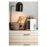 Termowentylator ADLER AD 7725w, z regulacją siły nadmuchu, biały