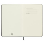 Kalendarz dzienny MOLESKINE 2023/24, 18M, L, twarda oprawa, czarny