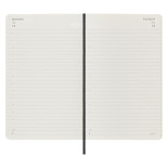 Kalendarz dzienny MOLESKINE 2023/24, 18M, L, miękka oprawa, czarny