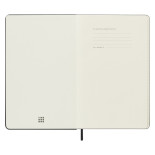 Kalendarz tygodniowy vertykalny MOLESKINE PRO 2024, 12M, L, twarda oprawa, czarny