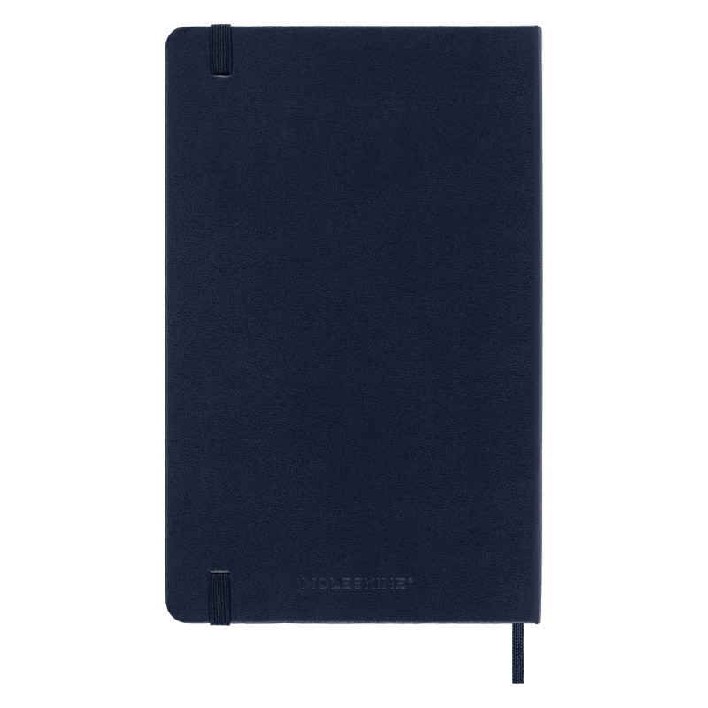 Kalendarz dzienny MOLESKINE 2024, 12M, L, twarda oprawa, sapphire blue
