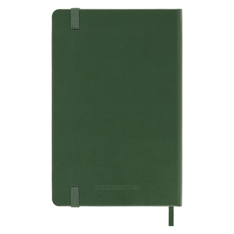 Kalendarz tygodniowy MOLESKINE 2024, 12M, P, twarda oprawa, myrtle green