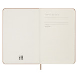 Kalendarz tygodniowy MOLESKINE 2024, 12M, P, twarda oprawa, sandy brown
