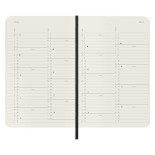 Kalendarz miesięczny MOLESKINE 2024, 12M, P, miękka oprawa, czarny