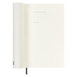 Kalendarz miesięczny MOLESKINE 2024, 12M, L, miękka oprawa, czarny