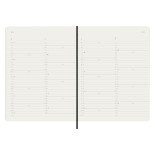 Kalendarz miesięczny MOLESKINE 2024, 12M, XL, miękka oprawa, czarny