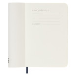 Kalendarz tygodniowy MOLESKINE 2024, 12M, P, miękka oprawa, sapphire blue