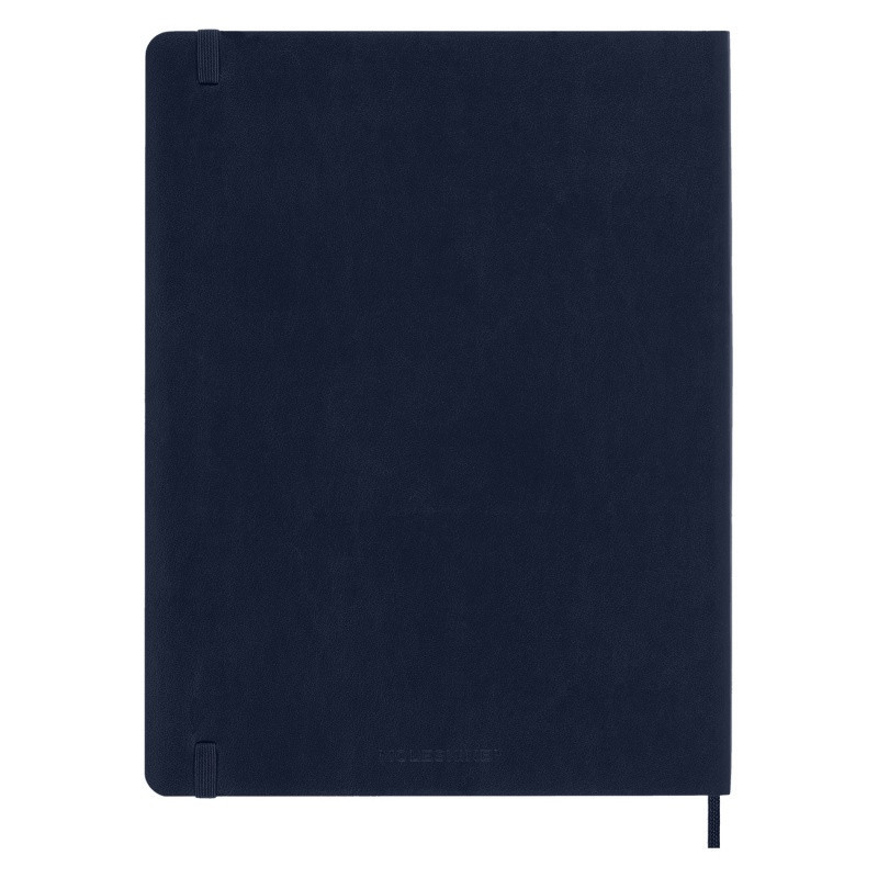 Kalendarz tygodniowy MOLESKINE 2024, 12M, XL, miękka oprawa, sapphire blue