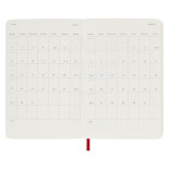 Kalendarz dzienny MOLESKINE 2024, 12M, P, miękka oprawa, scarlet red