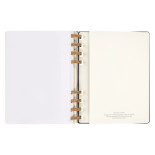 Kalendarz akademicki na spirali MOLESKINE lip 23 - cze 2024, XL, twarda oprawa, czarny