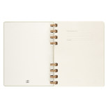 Kalendarz akademicki na spirali MOLESKINE lip 23 - cze 24, XL, twarda oprawa, crush kiwi