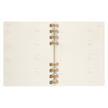 Kalendarz akademicki na spirali MOLESKINE lip 23 - cze 24, XL, twarda oprawa, crush kiwi