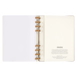 Kalendarz akademicki na spirali MOLESKINE lip 23 - cze 24, XL, twarda oprawa, crush almond