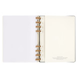 Kalendarz tygodniowy/miesięczny na spirali MOLESKINE 2024, 12M, XL, twarda oprawa, czarny