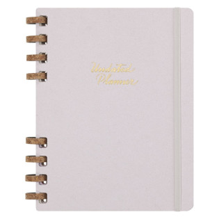 Kalendarz na spirali MOLESKINE, bez dat, XL, twarda oprawa, crush grape