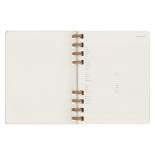 Kalendarz na spirali MOLESKINE, bez dat, XL, twarda oprawa, crush grape