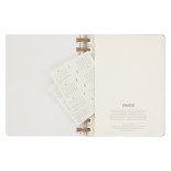 Kalendarz na spirali MOLESKINE, bez dat, XL, twarda oprawa, crush grape