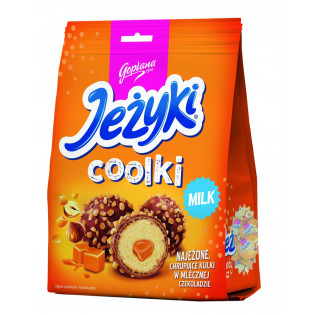 Pralinki JEŻYKI Coolki, milk, 140g