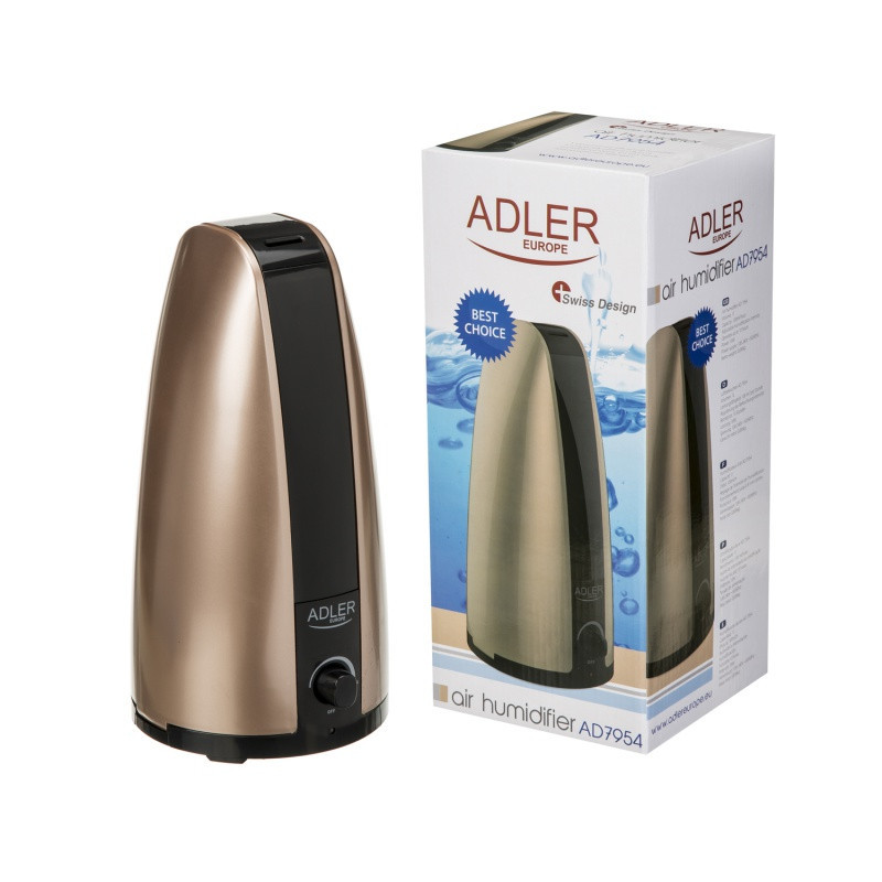 Nawilżacz powietrza ADLER AD 7954, 1L, złoto brązowy
