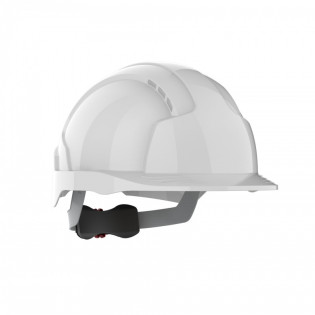 Hełm ochronny EVOLite®, regulacja na pokrętło, niewentylowany, biały