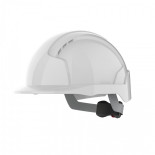 Hełm ochronny EVOLite®, regulacja na pokrętło, niewentylowany, biały