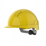 Hełm ochronny EVOLite®, regulacja na pokrętło, niewentylowany, żółty