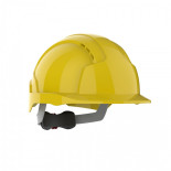 Hełm ochronny EVOLite®, regulacja na pokrętło, niewentylowany, żółty