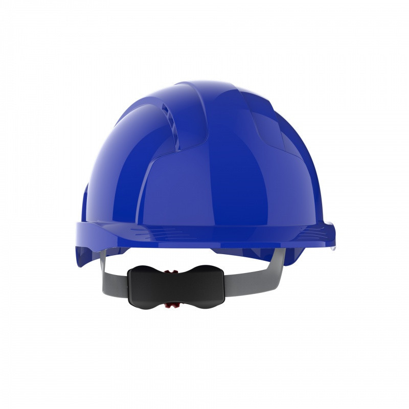 Hełm ochronny EVOLite®, regulacja na pokrętło, niewentylowany, niebieski