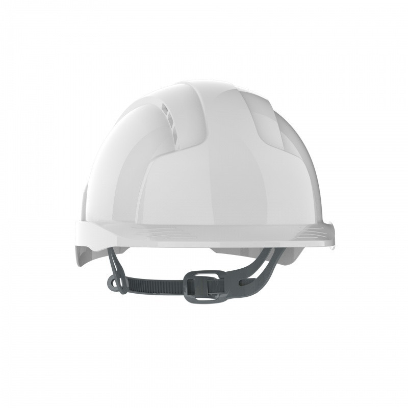 Hełm ochronny EVOLite®, pasek przesuwny, wentylowany, biały