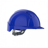 Hełm ochronny EVOLite®, pasek przesuwny, wentylowany, niebieski