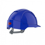 Hełm ochronny EVOLite®, pasek przesuwny, wentylowany, niebieski