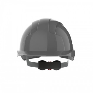 Hełm ochronny EVOLite®, regulacja na pokrętło, wentylowany, szary