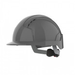 Hełm ochronny EVOLite®, regulacja na pokrętło, wentylowany, szary