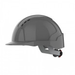 Hełm ochronny EVOLite®, regulacja na pokrętło, wentylowany, szary
