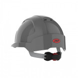 Hełm ochronny EVOLite®, regulacja na pokrętło, wentylowany, szary