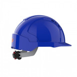 Hełm ochronny EVOLite®, regulacja na pokrętło, wentylowany, niebieski