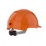 Hełm ochronny EVOLite®, regulacja na pokrętło, wentylowany, pomarańczowy