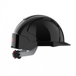 Hełm ochronny EVOLite®, regulacja na pokrętło, wentylowany, czarny